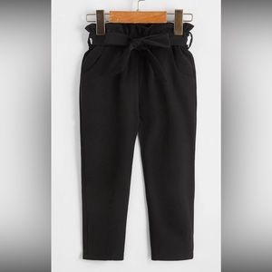 Girls shien black professional pants size 4T